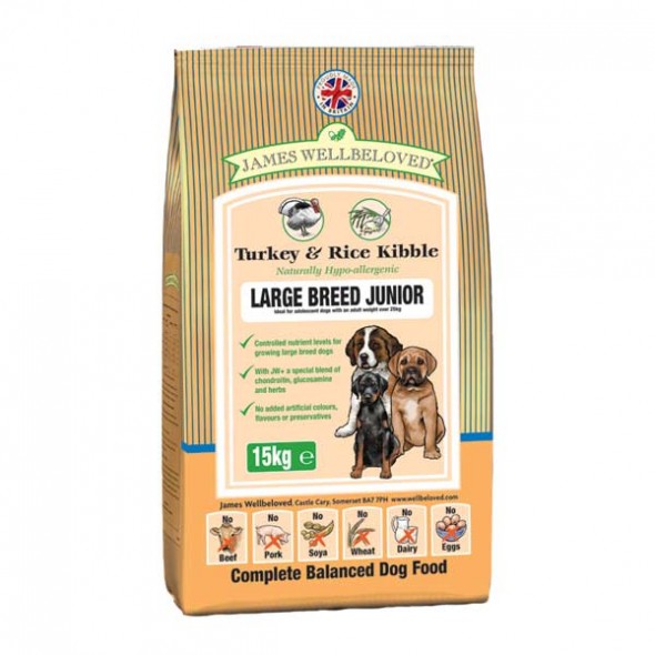James Wellbeloved Large Breed Junior Dog Food James Wellbeloved Large Breed Junior Dog Food