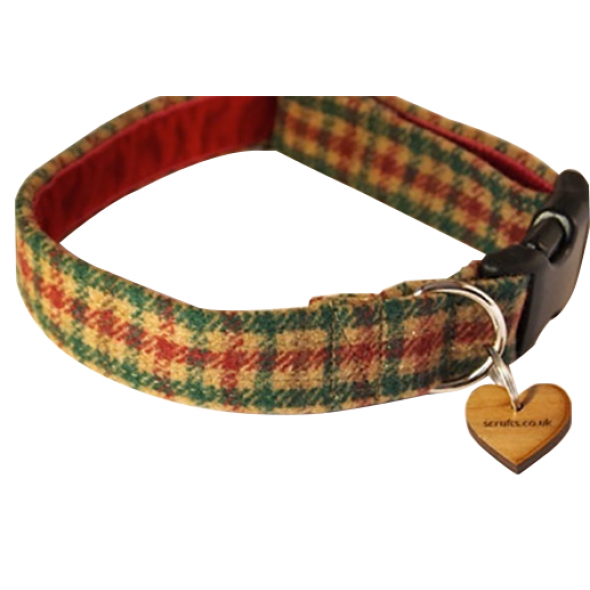 Bramble Tweed Dog Collar Bramble Tweed Dog Collar
